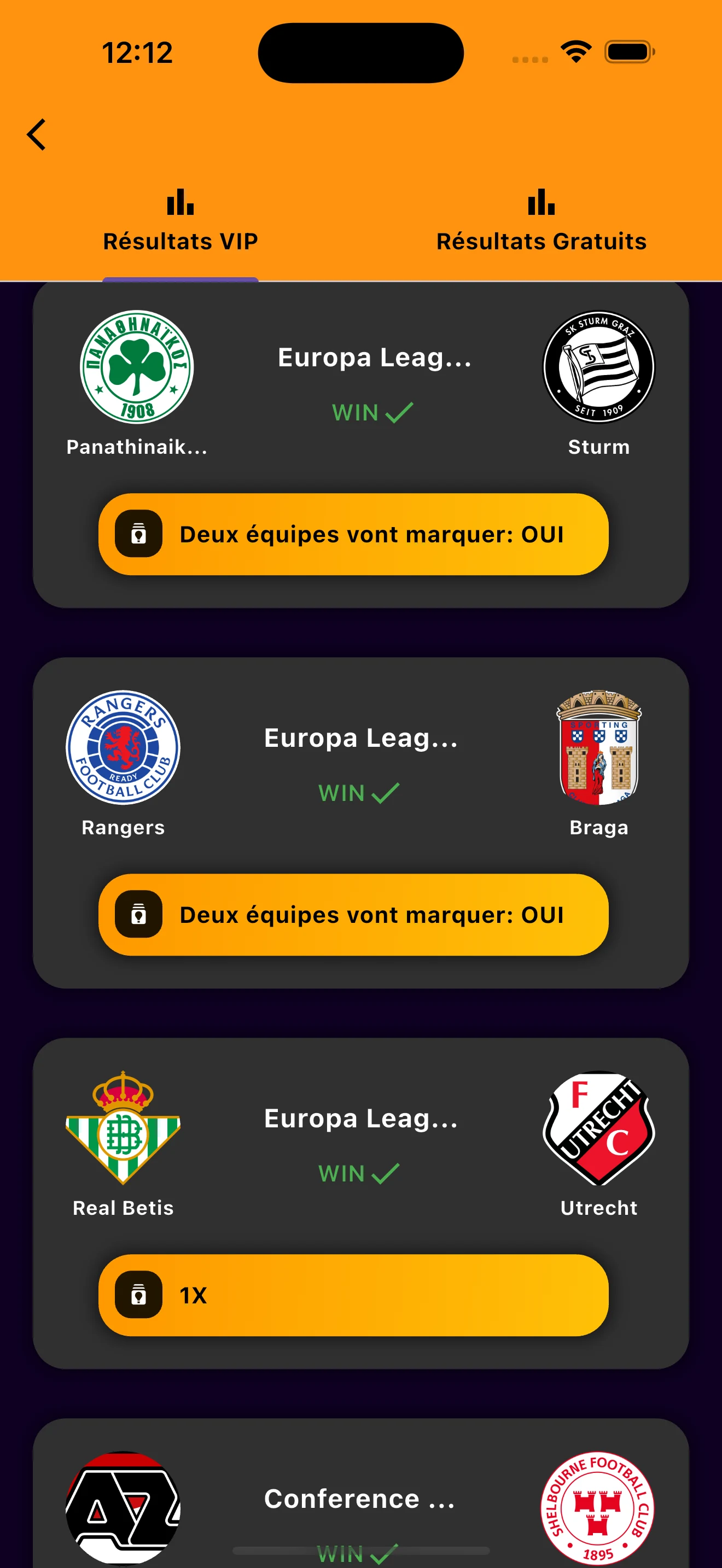 Chance 8 : Pronostic football screenshot
